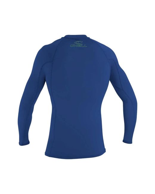 Wetsuits Youth Basic Skins Upf 50+ Long Sleeve Rash Guard Rash Guards Unisex - Ragazzi di O'neill Sportswear in Blue