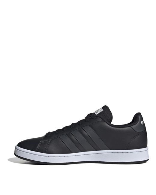 Adidas Blue S Grand Court Tennis Shoes Core Black 10 for men