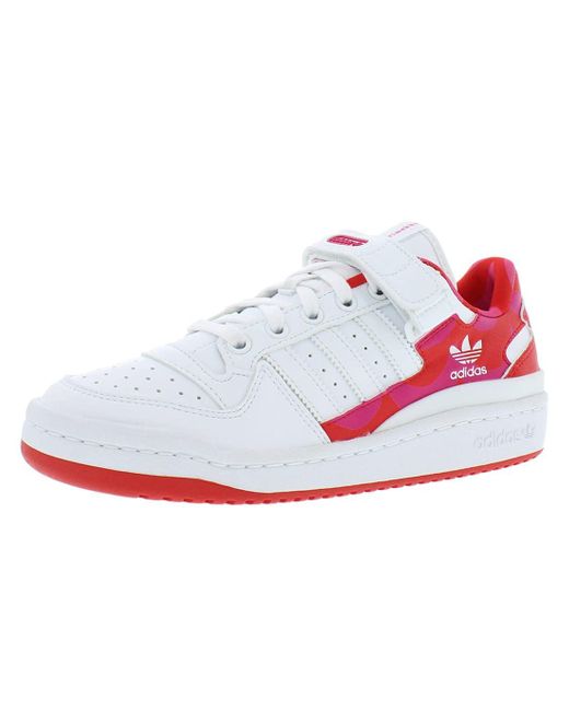 Adidas White Forum Low S Shoes