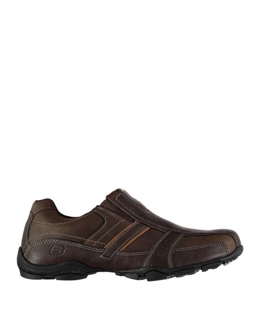 Skechers Brown Marter Casual Slip On Shoes for men