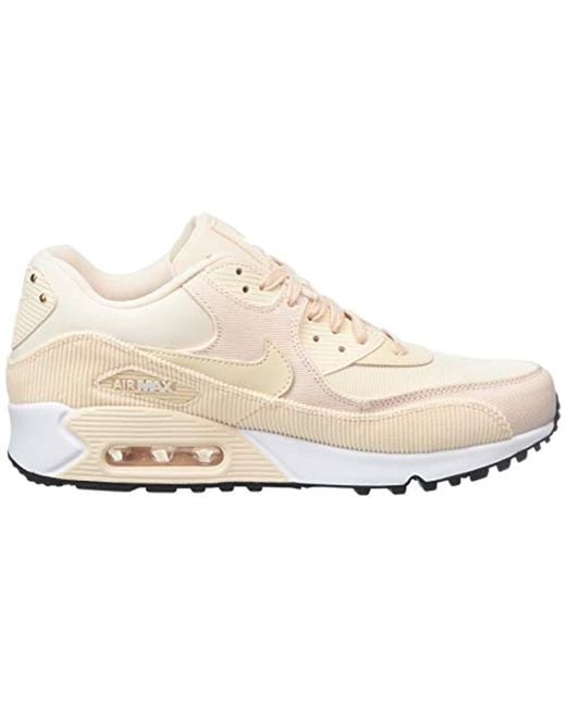 Nike Suede Wmns Air Max 90 Lea Sneakers, in Pink (Guava Ice Nike AIR MAX 97 LUX W Sneaker Damen Rose Sneaker Low: Amazon