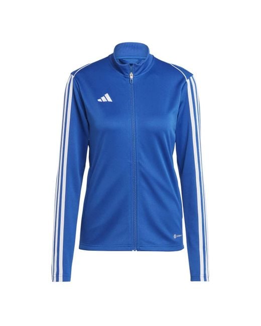 Adidas Womens Tiro23 League Training Jacket Team Royal Blue Large/tall