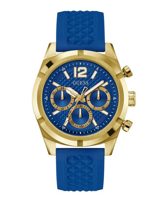 Guess Blue Watch Resistance Silicone for men