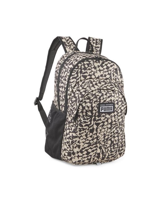 PUMA Academy S Backpack Black-sand Dune-aop Size X for men