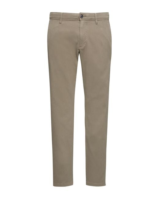 S.oliver Phoenix: Strukturierte Chino im Regular Fit olivgrün 36/32 in Gray für Herren