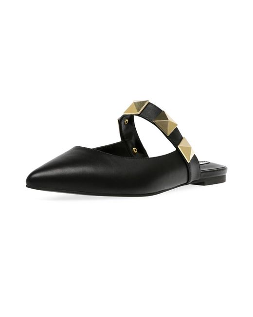 , Framework, Sandali Sabot Moda Fashion di Steve Madden in Black