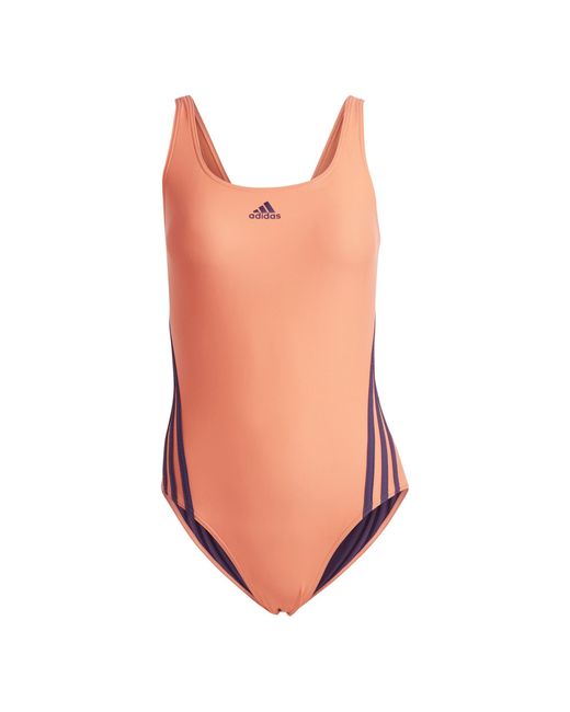 Adidas Orange Swimsuit 3S Swimsuit