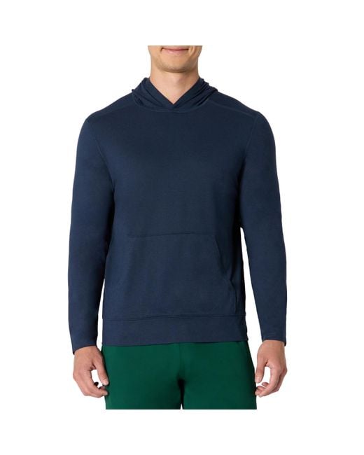 Felpa con Cappuccio in Morbida Maglia ad Alte Prestazioni Uomo di Amazon Essentials in Blue da Uomo
