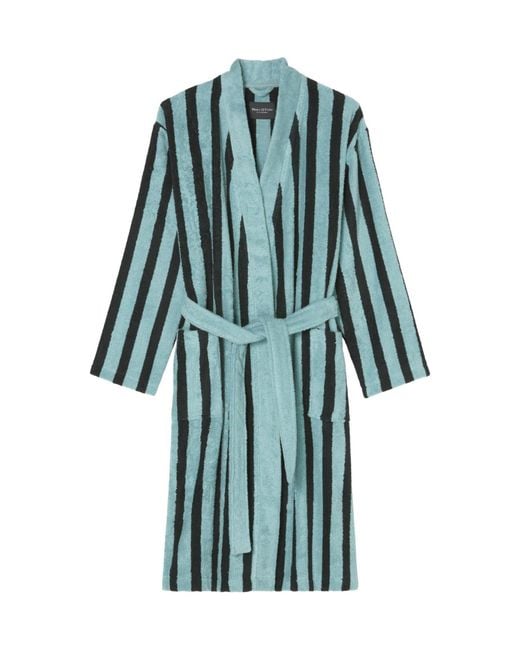 Marc O' Polo Bademantel Heritage Aquamarine S in Blue für Herren