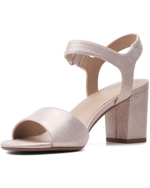 Clarks S Deva Alice Sandals in Metallic 