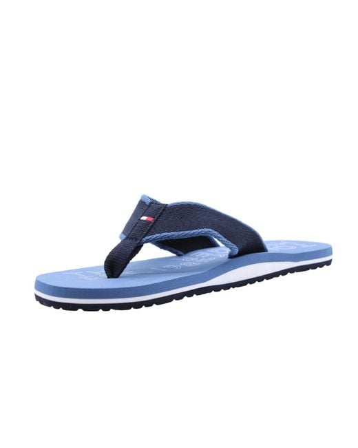 Tommy Hilfiger Blue Sporty Beach Sandal Flip-flops Pool Slides for men