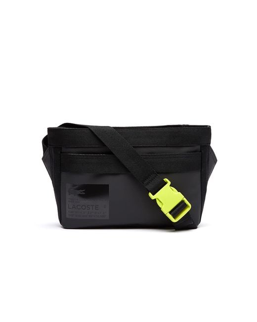 Sac à Bandoulière Origin Croc Lacoste pour homme en coloris Black