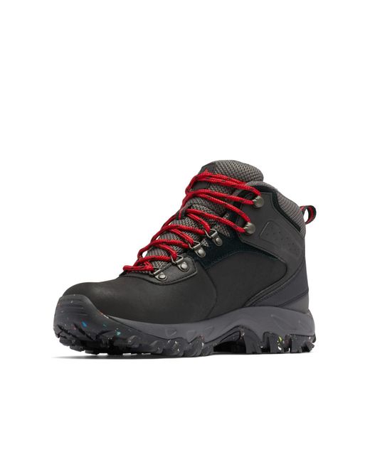 Columbia Leather Newton Ridge Plus Ii Waterproof Omni Heat Hiking Shoe ...