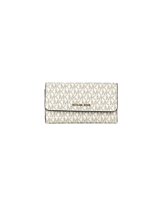 michael kors trifold wallet vanilla