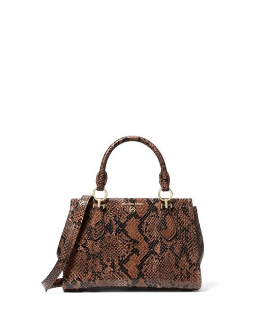 Michael Kors Brown Marilyn Small Crossbody