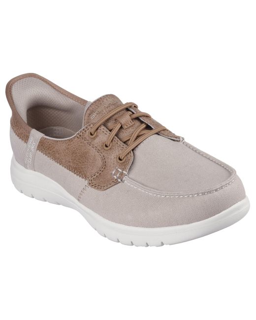 Skechers Gray On-The-Go Flex Palmilla Bootsschuh