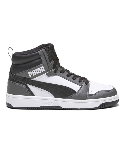 PUMA Gray Erwachsene Mid-Top Sneaker