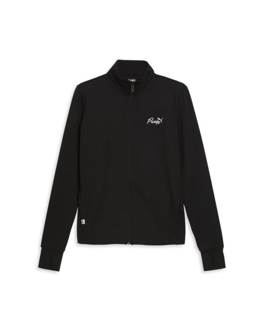 PUMA Black Live In Stretch Jacket Full-zip