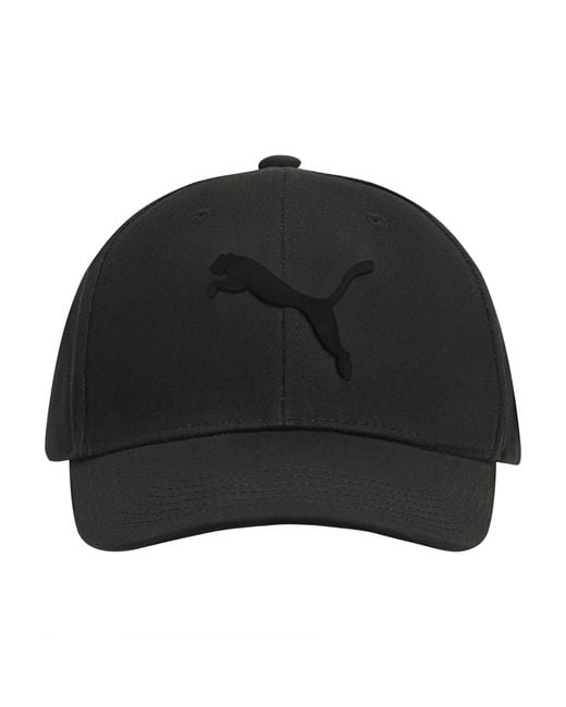 PUMA Black Unisex Adult Stretch Fit Baseball Cap