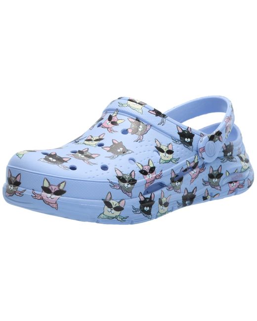 Skechers Blue Foamies Arch Fit Windy Kitty Clog