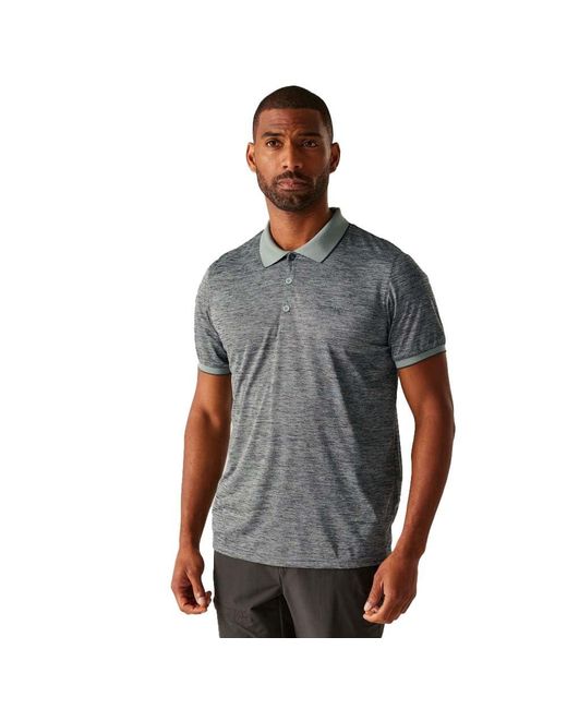 Regatta Poloshirt Remex II kurzärmlig in Gray für Herren