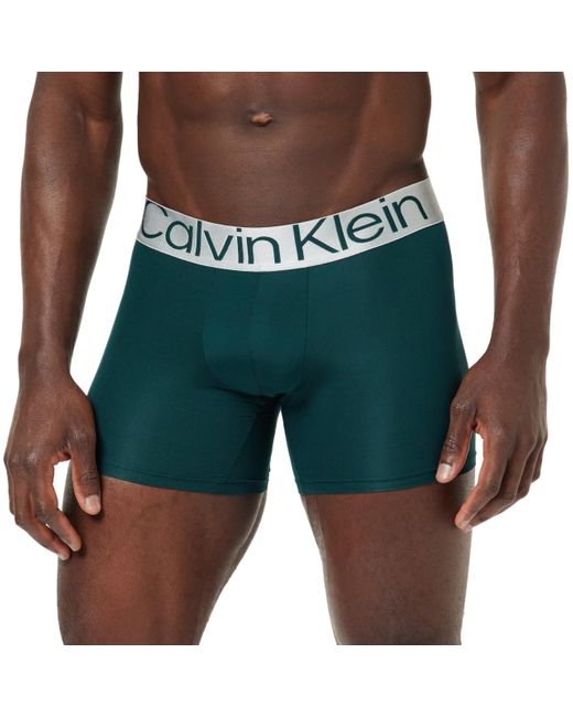 Calvin Klein 3er Pack Boxer Briefs mit Stretch in Green für Herren
