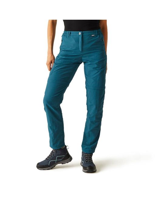 Chaska II-Pantalones de Senderismo con Cremallera para Mujer Regatta de color Blue
