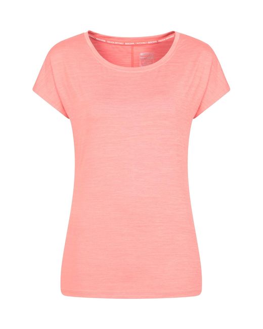 Shirt Ample Anti-UV pour - Coupe décontractée avec Tissu Iso Mountain Warehouse en coloris Pink