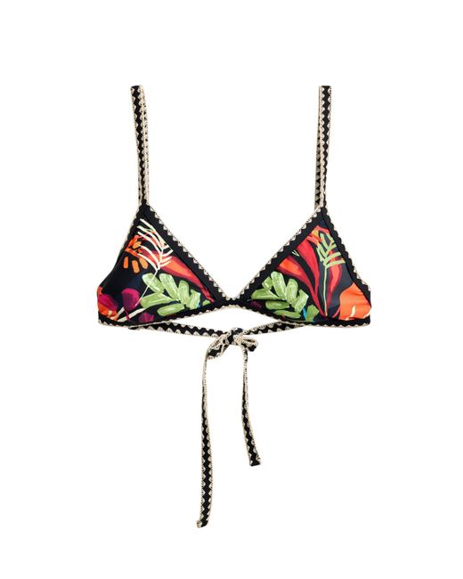 Desigual Swim_belice Bikinitop Voor in het Black