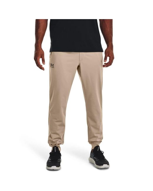 Under Armour Sportstyle Tricot Black Joggers