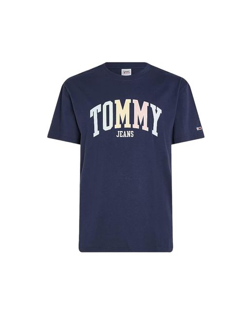 Tommy Hilfiger T-Shirt ica Corta Da Uomo Marchio di Tommy Hilfiger in Blue da Uomo