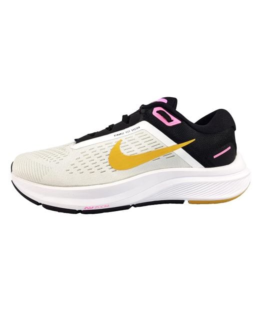 Nike Gray Air Zoom Structure 24 Sneaker