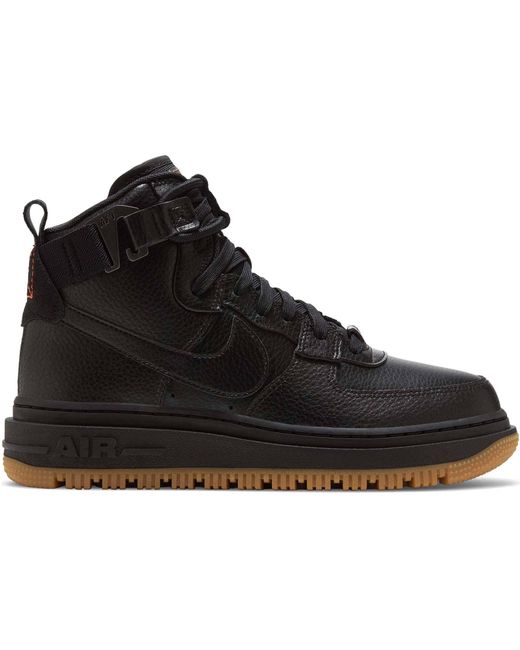 Nike Air Force 1 High Utility 2.0 Womens Platform Boots In Black - 8.5 Uk