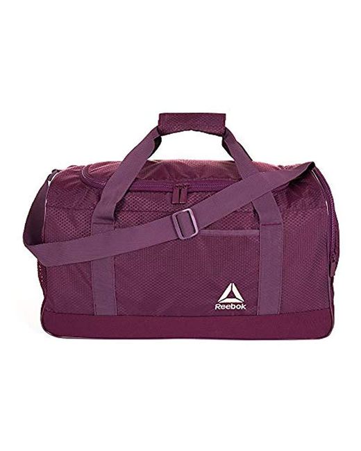 Women S Purple Gym Duffel Studio Series Garnet Medium Bag Black W Rose Gold