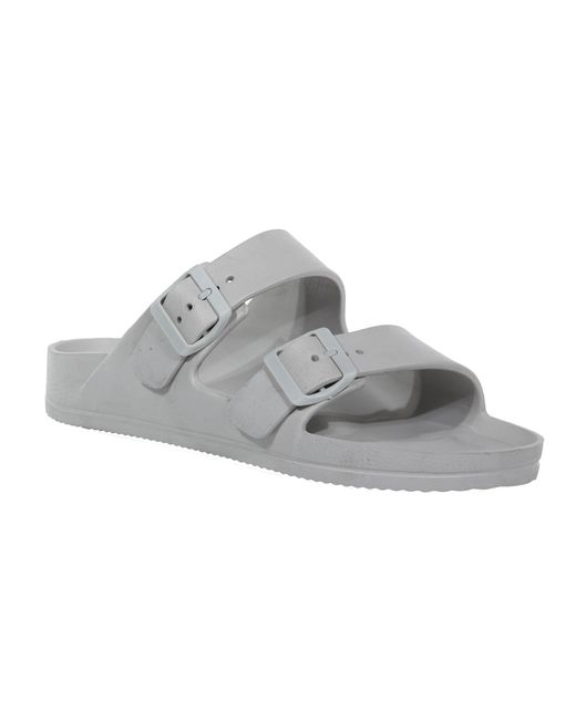 Regatta Gray Brooklyn Double Strap Sandals for men