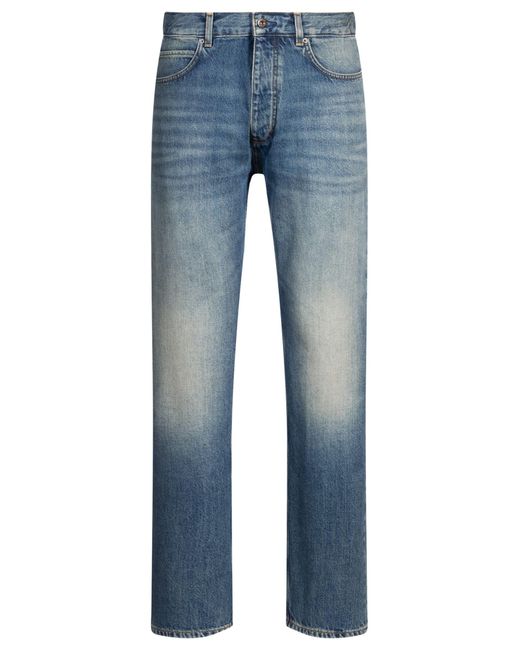 HUGO S Jonah Regular-fit Jeans In Mid-blue Stonewashed Denim for men