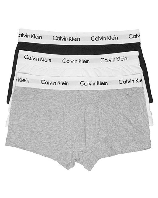 Calvin Klein Stretch-Boxershorts für in Gray für Herren