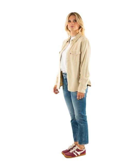 Levi's Iconic Western Bejewled Western in het Blue