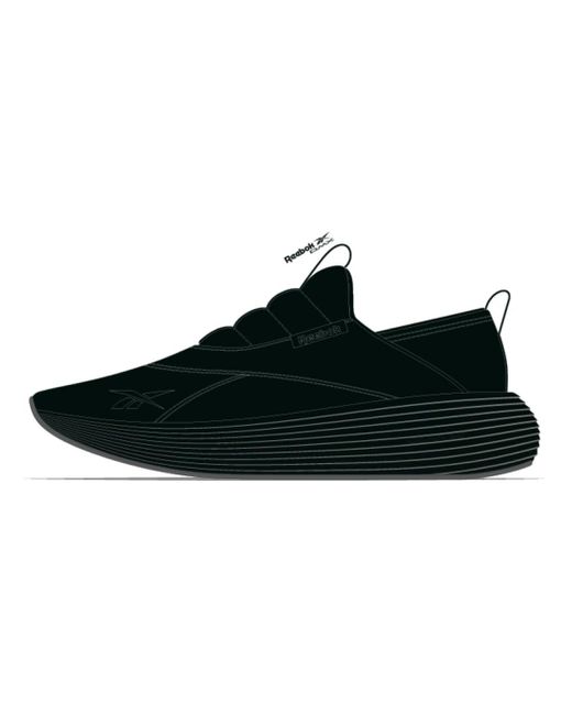 Reebok Black Dmx Comfort + Slip On Winter Walking Shoes