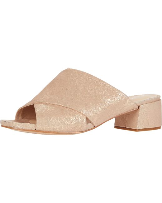 clarks leather mules