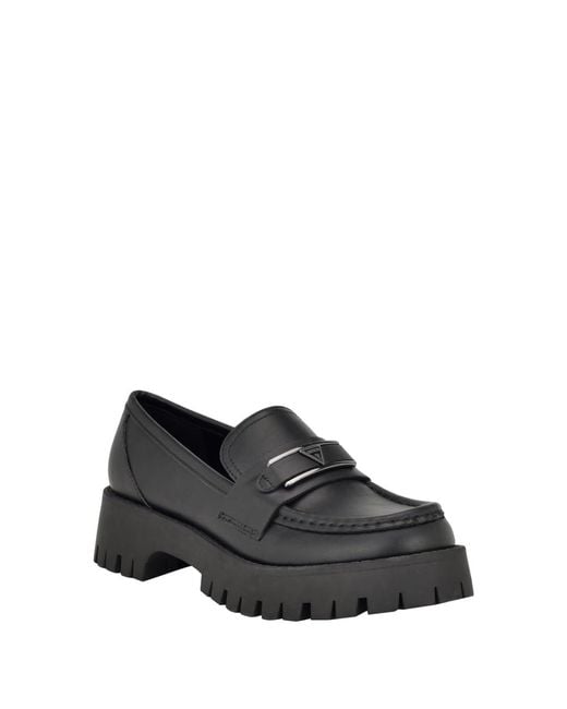 Guess Black Tracers Loafer