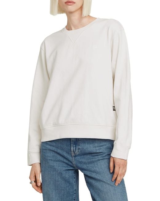 G-Star Nifous R Sw Wmn Sweatshirt Voor in het White