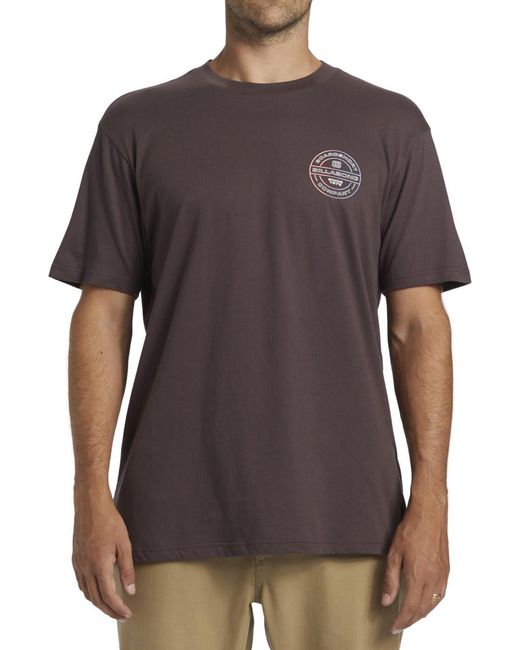 Rotor SS T-Shirt di Billabong in Gray da Uomo