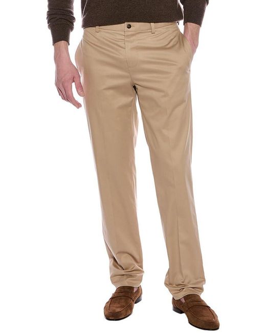 Brooks Brothers Natural Regular Fit Stretch Lightweight Advantage Chino Pants for men