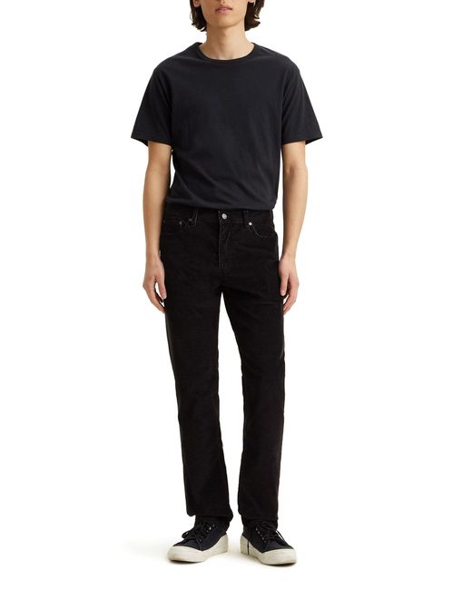 511 Slim Black Agate S 14W Cord Jeans di Levi's da Uomo