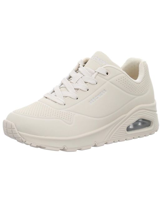 Skechers White Uno-stand On Air Sneaker