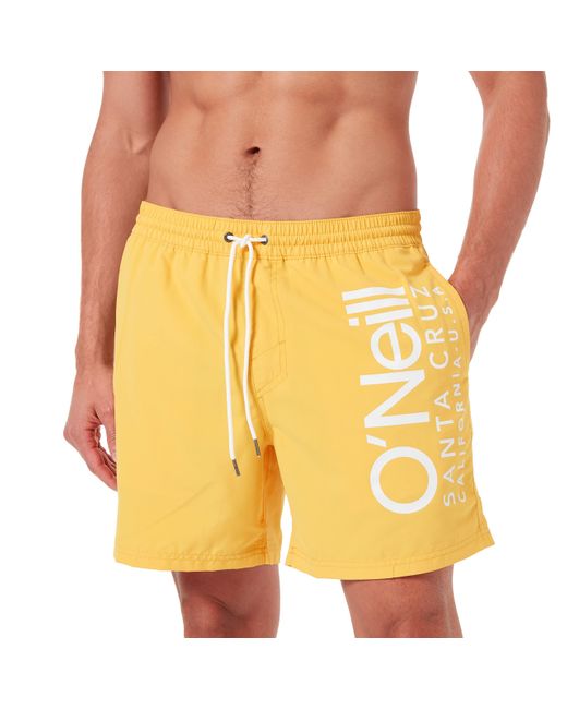 O'neill Sportswear Yellow Original Cali Shorts Swim for men