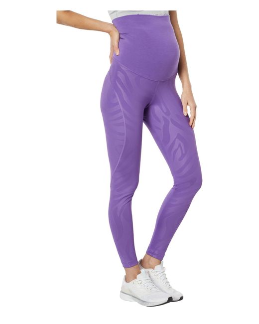 Collant Yoga Premaman HI6025 di Adidas in Purple