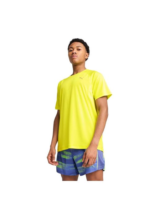 Maglietta Run Favorite Uomo di PUMA in Yellow da Uomo