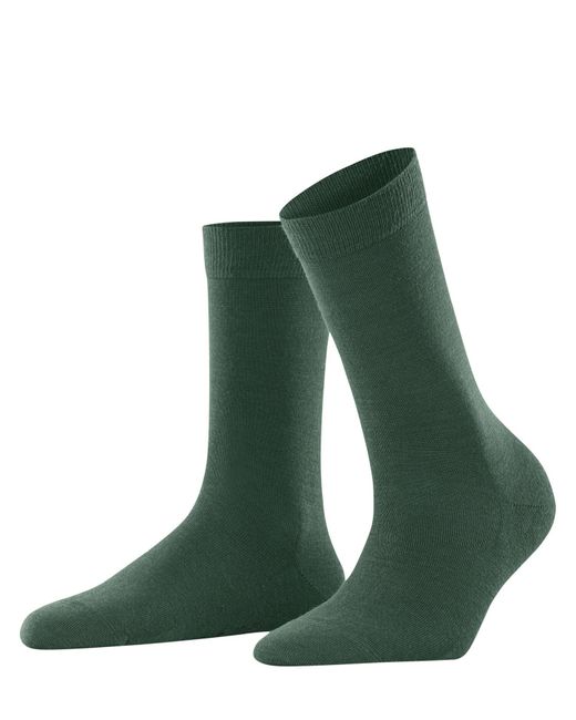 Falke Green Socken Softmerino W SO Wolle Baumwolle einfarbig 1 Paar